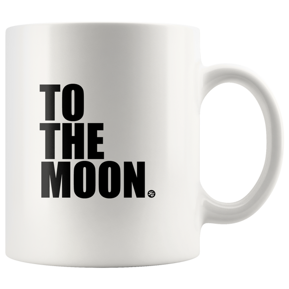 TO THE MOON COFFEE CUP - True Story Clothing