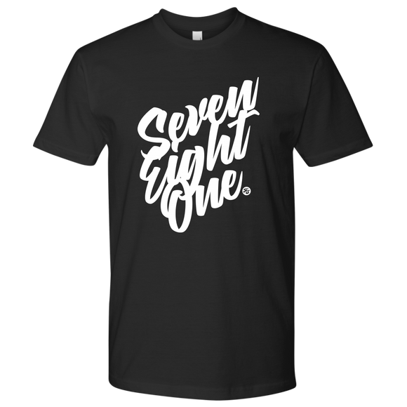 SEVEN EIGHT ONE - MEN'S TEE - True Story Clothing